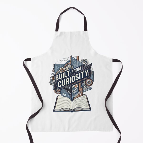 Item preview, Built From Curiosity STEM Artwork | Student Motivation Design designed and sold by Amr Darwish Graphic designer.