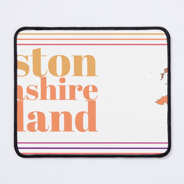 Item preview, Preston Lancashire England City Marked On Map designed and sold by TheIconSmith.