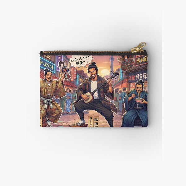 Item preview, Samurai in Hakata – Colorful Japanese History Pop Art designed and sold by OddGarage.