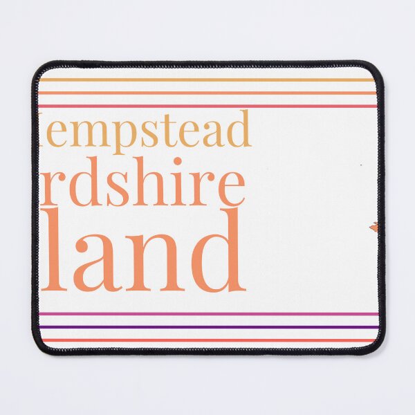 Item preview, Hemel Hempstead Hertfordshire England City Marked On Map designed and sold by TheIconSmith.