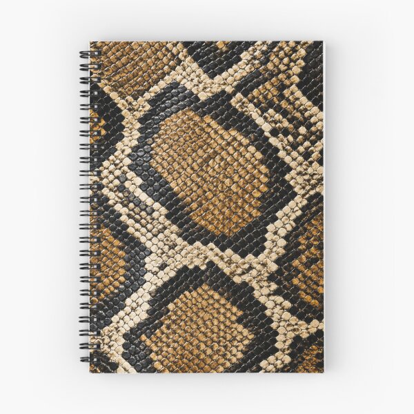 Item preview, Python Skin Pattern | Exotic Snake Scale Texture | Brown Black Reptile Print designed and sold by Atum&Art.