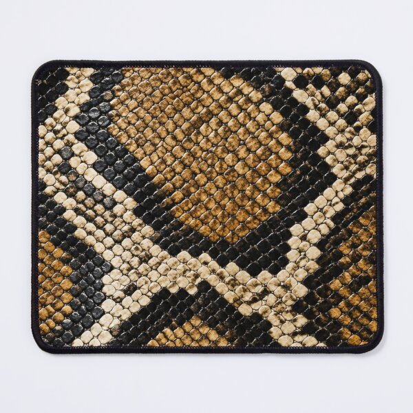 Item preview, Python Skin Pattern | Exotic Snake Scale Texture | Brown Black Reptile Print designed and sold by Atum&Art.