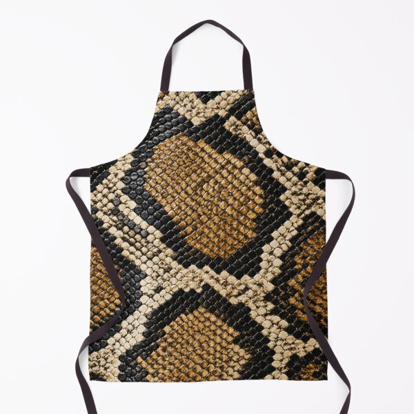 Item preview, Python Skin Pattern | Exotic Snake Scale Texture | Brown Black Reptile Print designed and sold by Atum&Art.