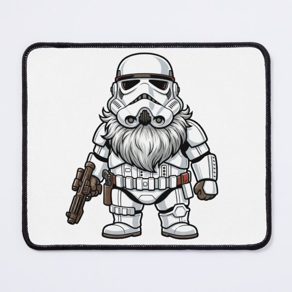 Item preview, Imperial Stormtrooper Garden Gnome designed and sold by Bad-Decisions-Designs.