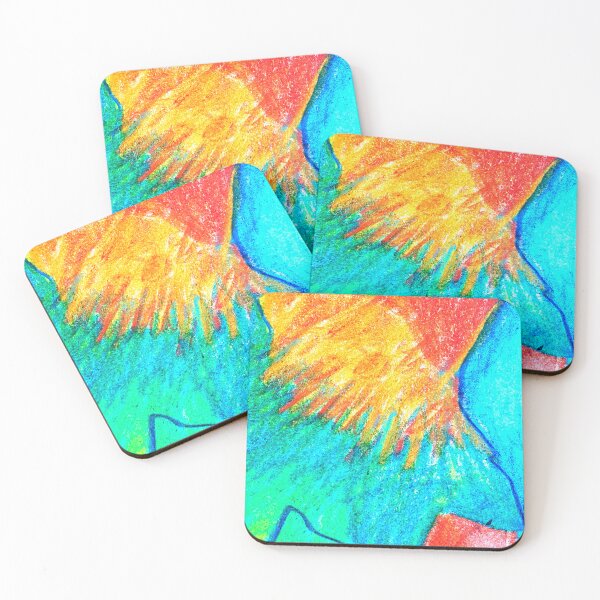 Item preview, the red eats the green. Global warming. Abstract designed and sold by Tereza Pilar  Art.
