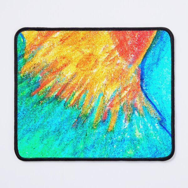 Item preview, the red eats the green. Global warming. Abstract designed and sold by Tereza Pilar Art.