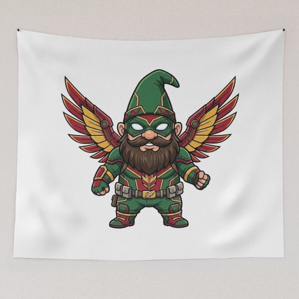 Item preview, Soaring Falcon Garden Gnome designed and sold by Bad-Decisions-Designs.