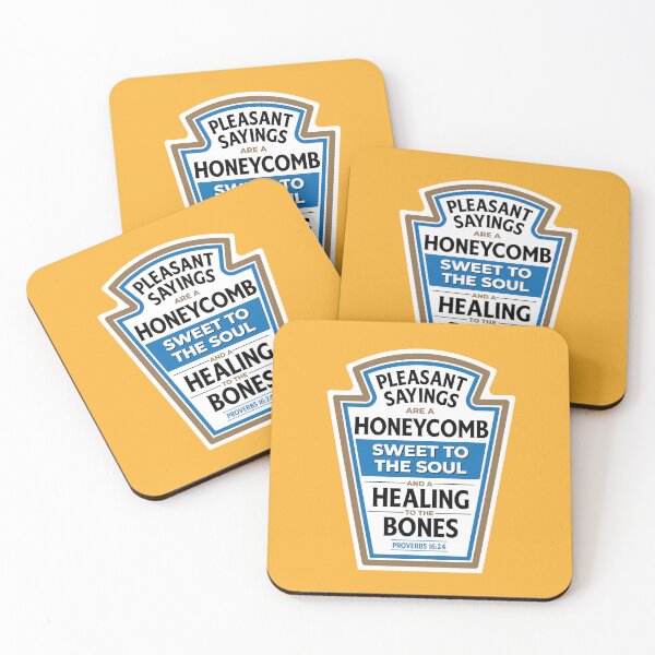 Item preview, Pleasant Sayings Are a Honeycomb – Proverbs 16:24 designed and sold by Scipy.