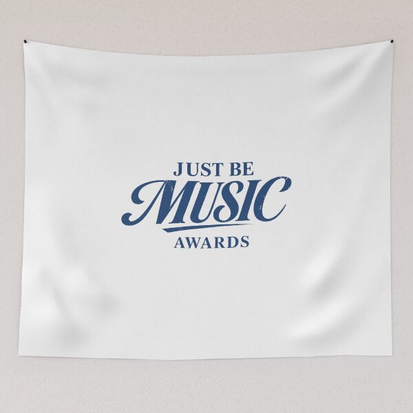 Item preview, Just Be Music Awards - Blue Vintage Music Quote Typography designed and sold by CamiereStudio.