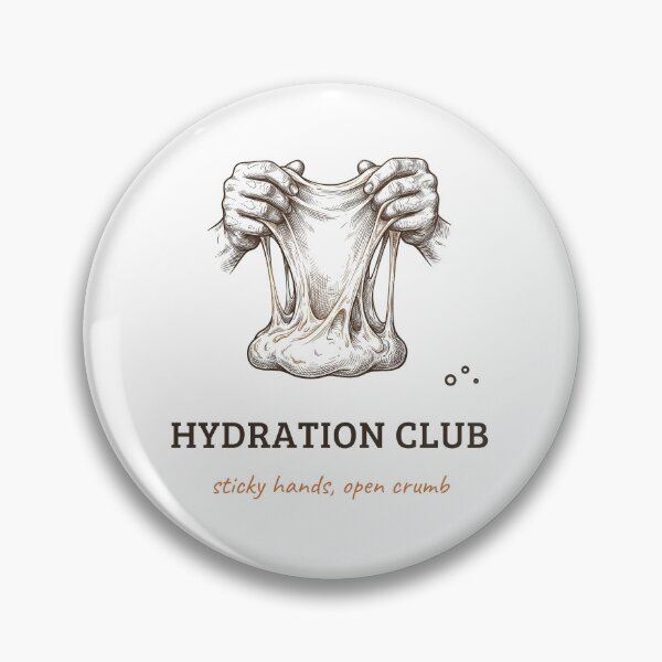 Item preview, 100% Hydration Club - Sourdough Baker Design designed and sold by OneMoreClub.