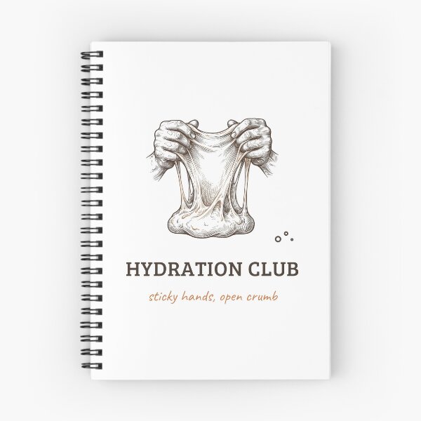 Item preview, 100% Hydration Club - Sourdough Baker Design designed and sold by OneMoreClub.
