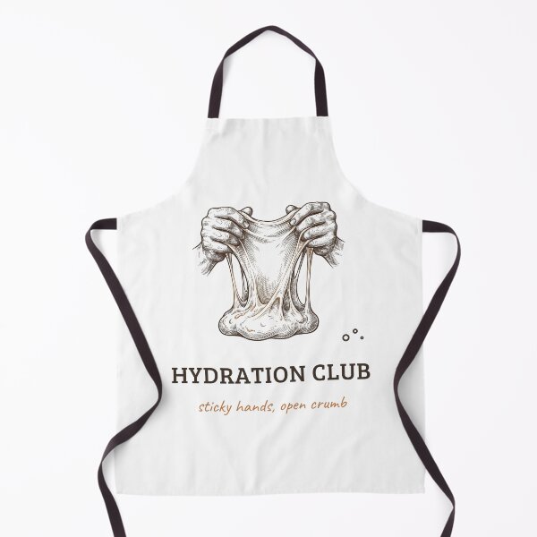 Item preview, 100% Hydration Club - Sourdough Baker Design designed and sold by OneMoreClub.