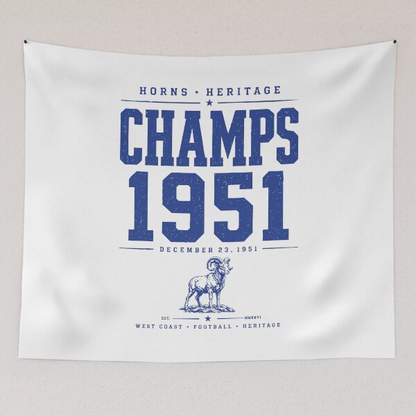 Item preview, Champs 1951 — Vintage West Coast Football Heritage designed and sold by elcarnero.