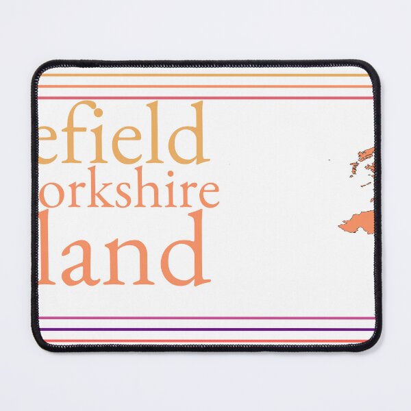 Item preview, Wakefield West Yorkshire England City Marked On Map designed and sold by TheIconSmith.
