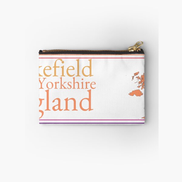 Item preview, Wakefield West Yorkshire England City Marked On Map designed and sold by TheIconSmith.