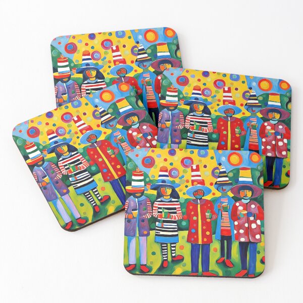 Item preview, Party People designed and sold by George Hutton Hunter.