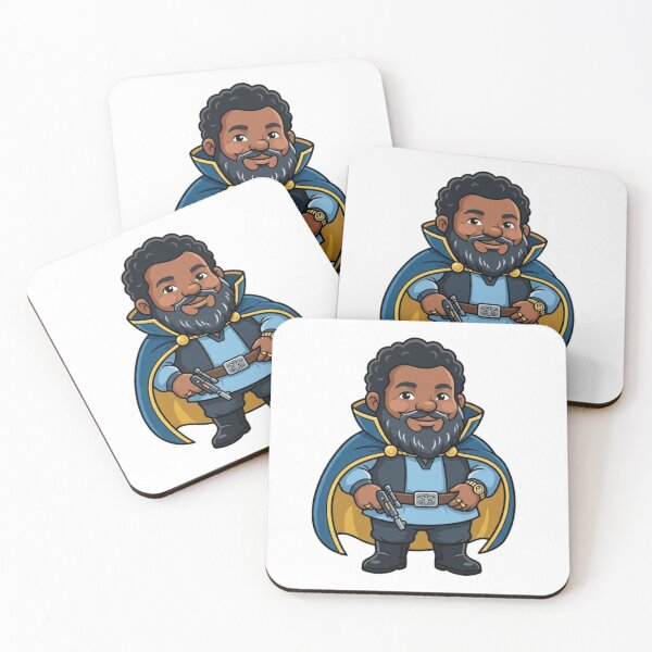 Item preview, Charming Lando Calrissian Garden Gnome designed and sold by Bad-Decisions-Designs.
