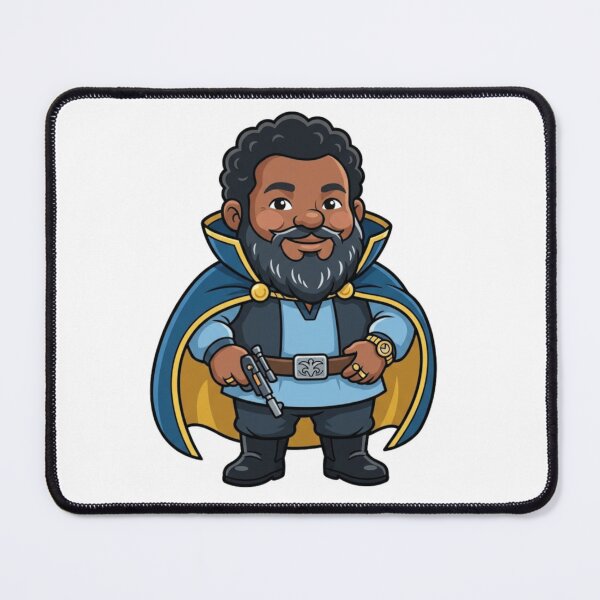 Item preview, Charming Lando Calrissian Garden Gnome designed and sold by Bad-Decisions-Designs.
