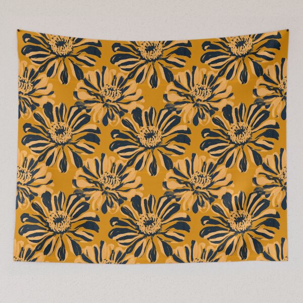 Item preview, Cute Zinnia Floral - Birthday Flower Pattern - Birthday Gifts For Girlfriend designed and sold by RoyalStarsPatts.