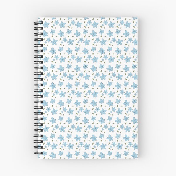 Item preview, Blue Floral Surface Design Pattern designed and sold by eriscreates.