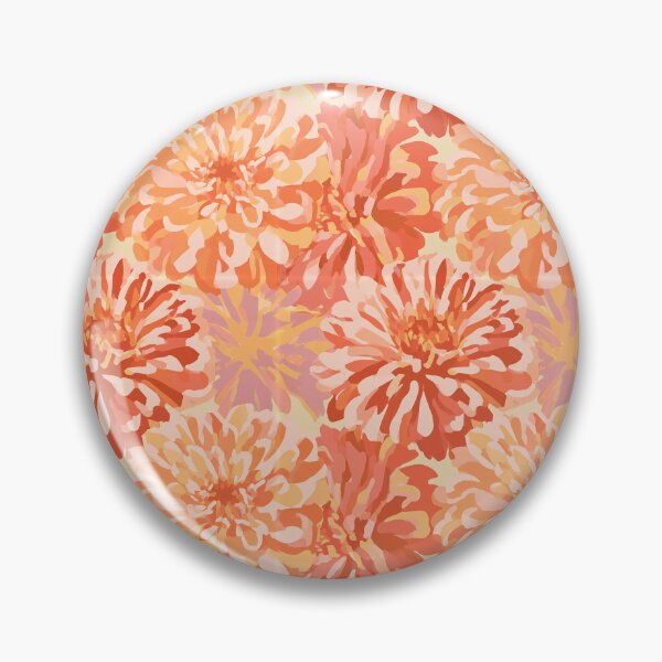 Item preview, Vibrant Zinnia Flower - Hawaiian Flower Pattern - Birthday Gifts For Her designed and sold by RoyalStarsPatts.