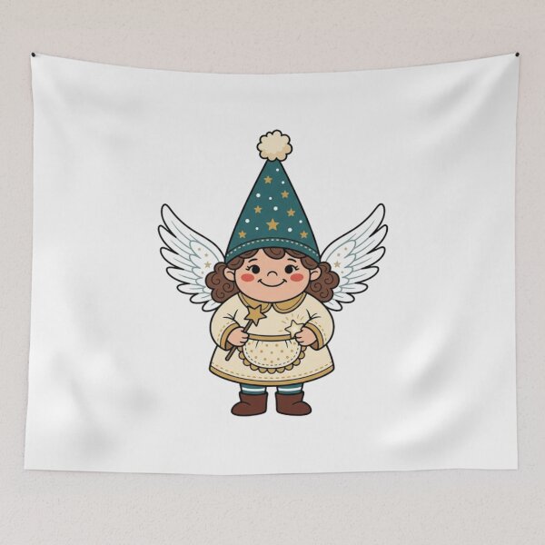 Item preview, Heavenly Female Angel Garden Gnome designed and sold by Bad-Decisions-Designs.