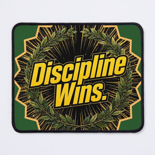 Item preview, Discipline Wins designed and sold by Geordesign.