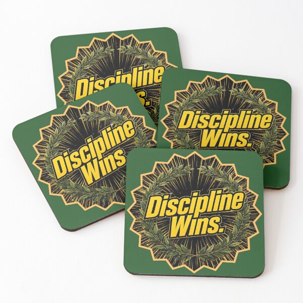 Item preview, Discipline Wins  designed and sold by Geordesign.