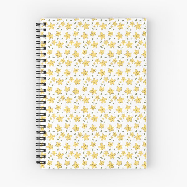 Item preview, Yellow Floral Surface Design Pattern designed and sold by eriscreates.
