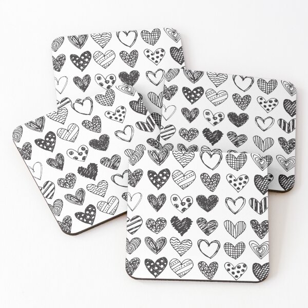 Item preview, HEART PATTERNS  designed and sold by SudeeshArt.