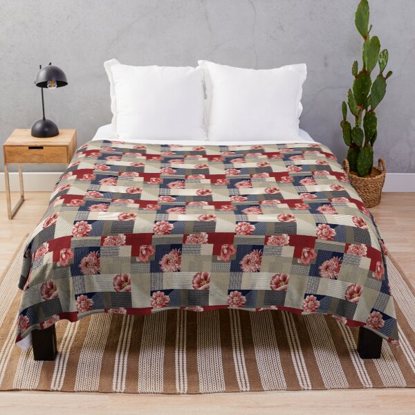 Item preview, Elegant Floral Patchwork Geometric Pattern designed and sold by Vexo P.