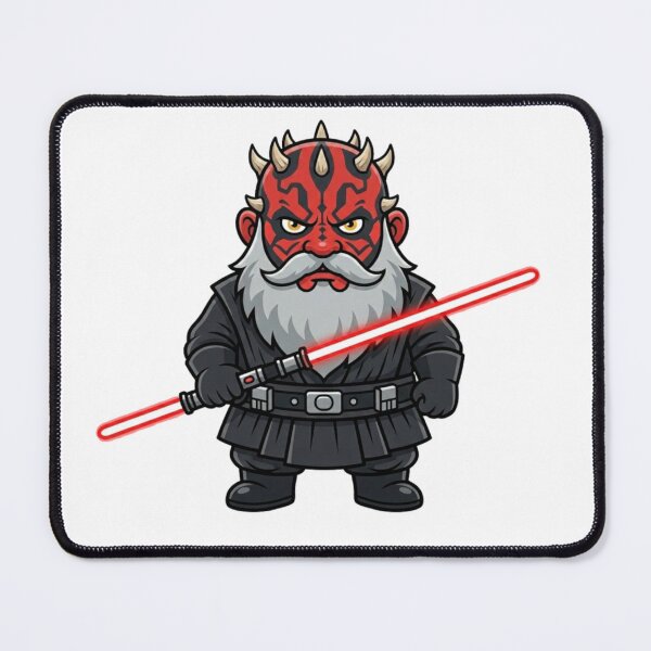 Item preview, Menacing Darth Maul Garden Gnome designed and sold by Bad-Decisions-Designs.