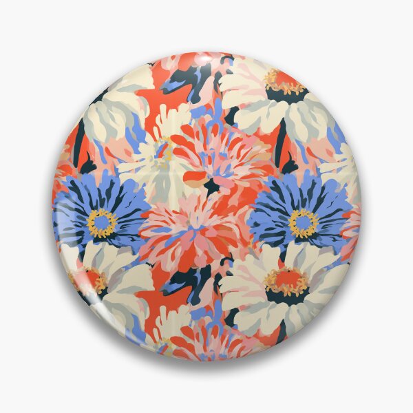 Item preview, Whimsical Zinnia  - Retro Flower Floral - Birthday Gifts For Husband designed and sold by RoyalStarsPatts.