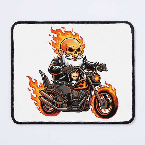 Item preview, Johnny Blaze Ghost Rider Garden Gnome designed and sold by Bad-Decisions-Designs.