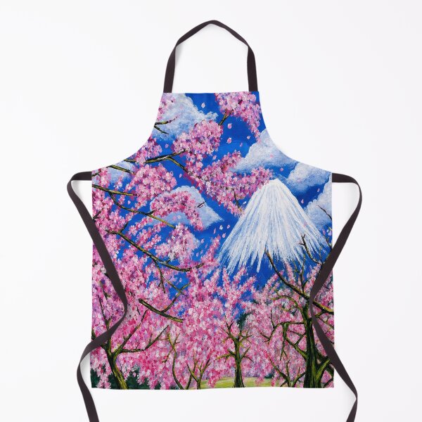 Item preview, Whispers of Sakura | Japanese-Inspired Acrylic Landscape designed and sold by AnnekeJordaan.