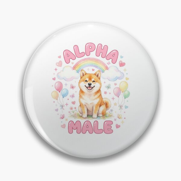 Item preview, Shiba inu Alpha male funny gag adult humor novelty meme designed and sold by CheeseBlueprint.