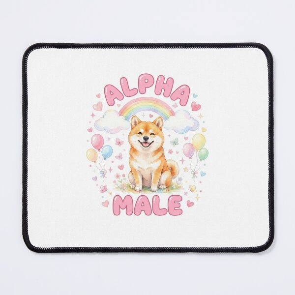 Item preview, Shiba inu Alpha male funny gag adult humor novelty meme designed and sold by CheeseBlueprint.