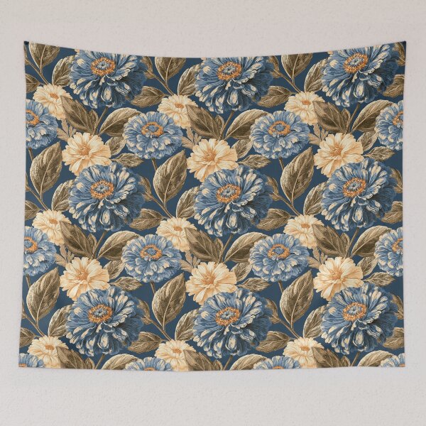 Item preview, Petaled Zinnia - Flower Garden Pattern - Birthday Gifts For Mom designed and sold by RoyalStarsPatts.