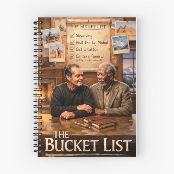 Item preview, The Bucket List Comedy Drama Fine Art Tribute designed and sold by Art's Diner.