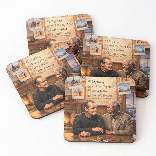 Item preview, The Bucket List Comedy Drama Fine Art Tribute designed and sold by Art's Diner.