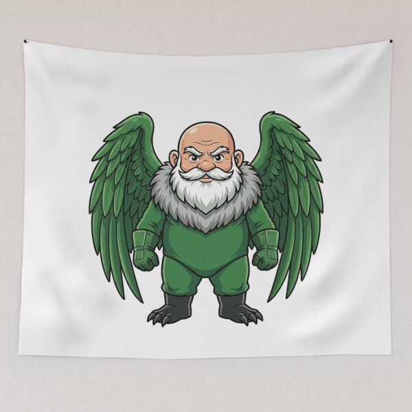 Item preview, Menacing Vulture Garden Gnome designed and sold by Bad-Decisions-Designs.
