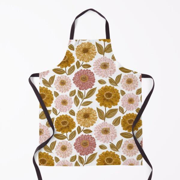 Item preview, Edgy Zinnia - Botanical Garden Pattern - Bridal Shower Gifts designed and sold by RoyalStarsPatts.