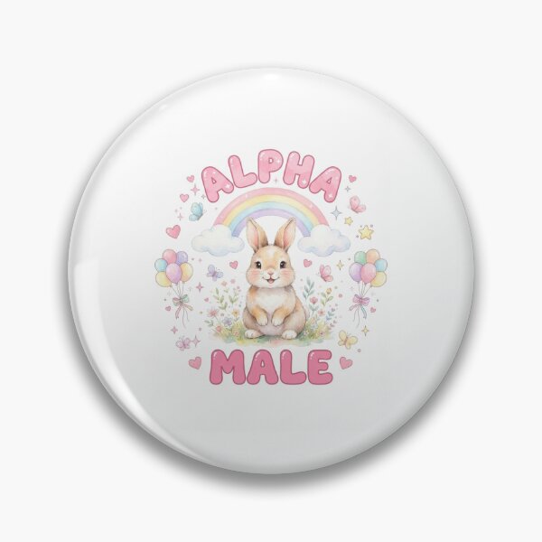 Item preview, Rabbit Alpha male funny gag adult humor novelty meme designed and sold by CheeseBlueprint.