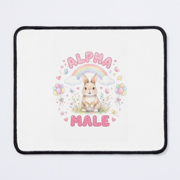 Item preview, Rabbit Alpha male funny gag adult humor novelty meme designed and sold by CheeseBlueprint.