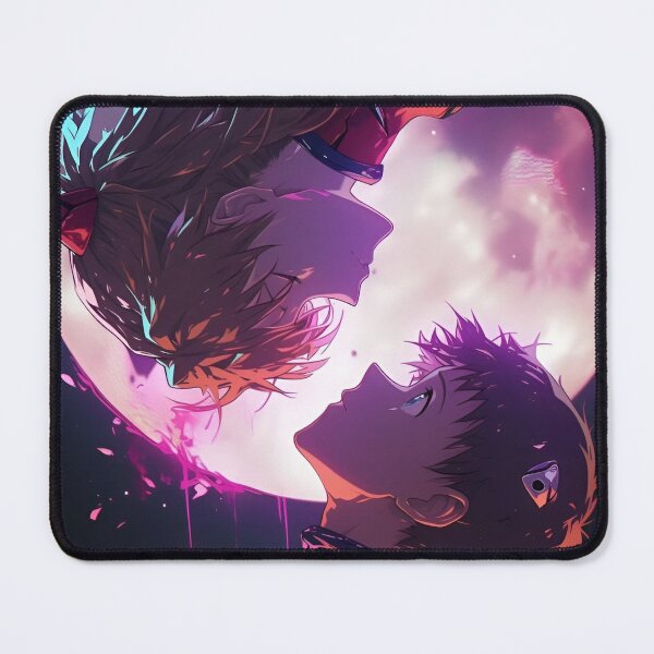 Item preview, Neon Moonlight Anime Romance – Cyberpunk Lovers Aesthetic designed and sold by Dyan4.
