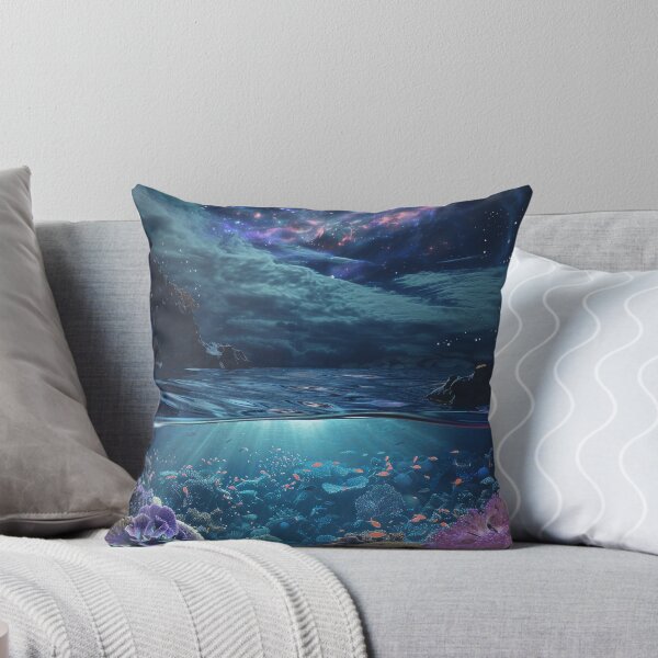 Item preview, Galaxy Reef Cosmic Seascape designed and sold by QuantumDrift.