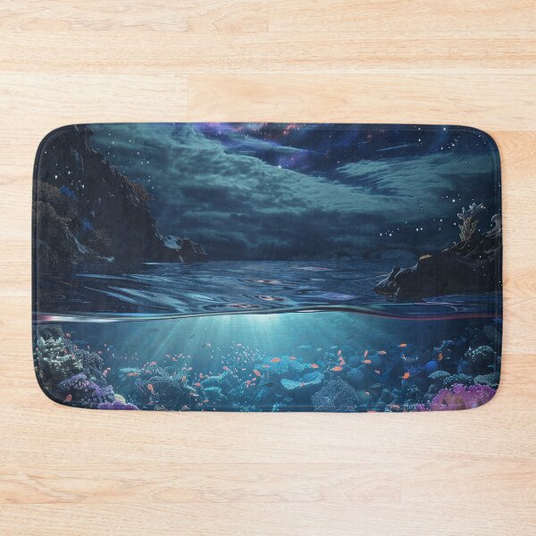 Item preview, Galaxy Reef Cosmic Seascape designed and sold by QuantumDrift.