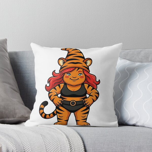 Item preview, Fierce Tigra Garden Gnome designed and sold by Bad-Decisions-Designs.