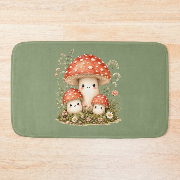 Item preview, Kawaii Cactus Family Illustration – Cute Desert Mother & Babies Design designed and sold by MagicMakerPh.