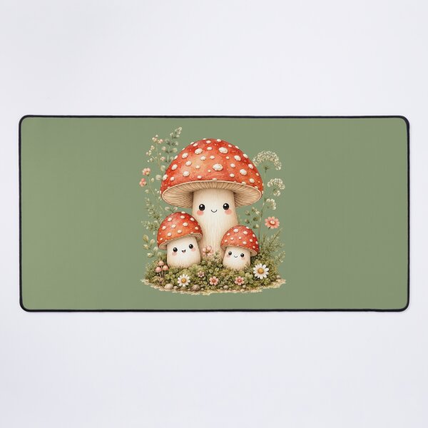 Item preview, Kawaii Cactus Family Illustration – Cute Desert Mother & Babies Design designed and sold by MagicMakerPh.